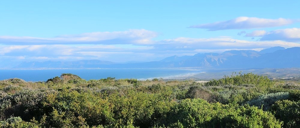 Walker Bay, looking towards the Cape of Good Hope