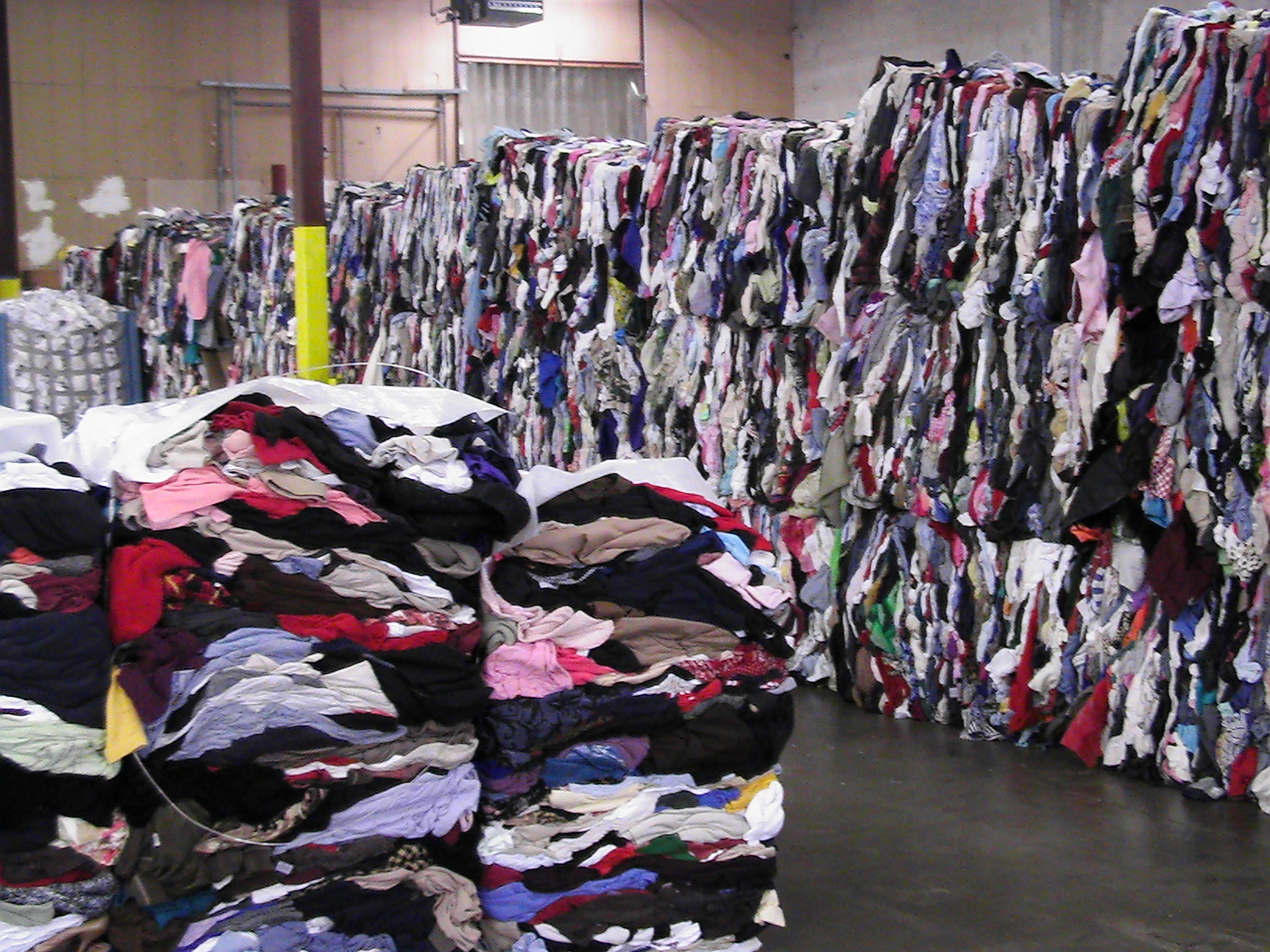Clothes piles