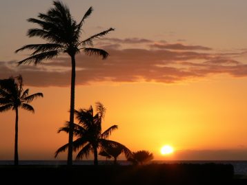 Sunset Waikoloa Hawaii